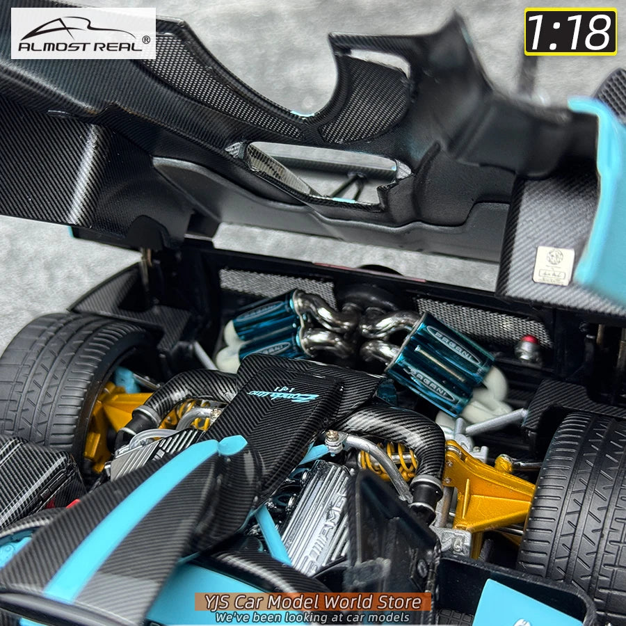 Almost Real AR diecast model 1/18 scale new  Zonda Uno  static ornament Holiday gift collection