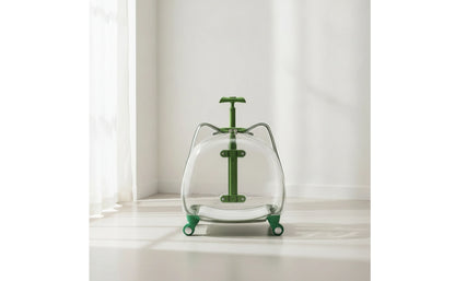 Pet Carrier with Wheels Sturdy Wheeled Pet Carrier Sturdy Small for Cats, Travel, Vet Visits