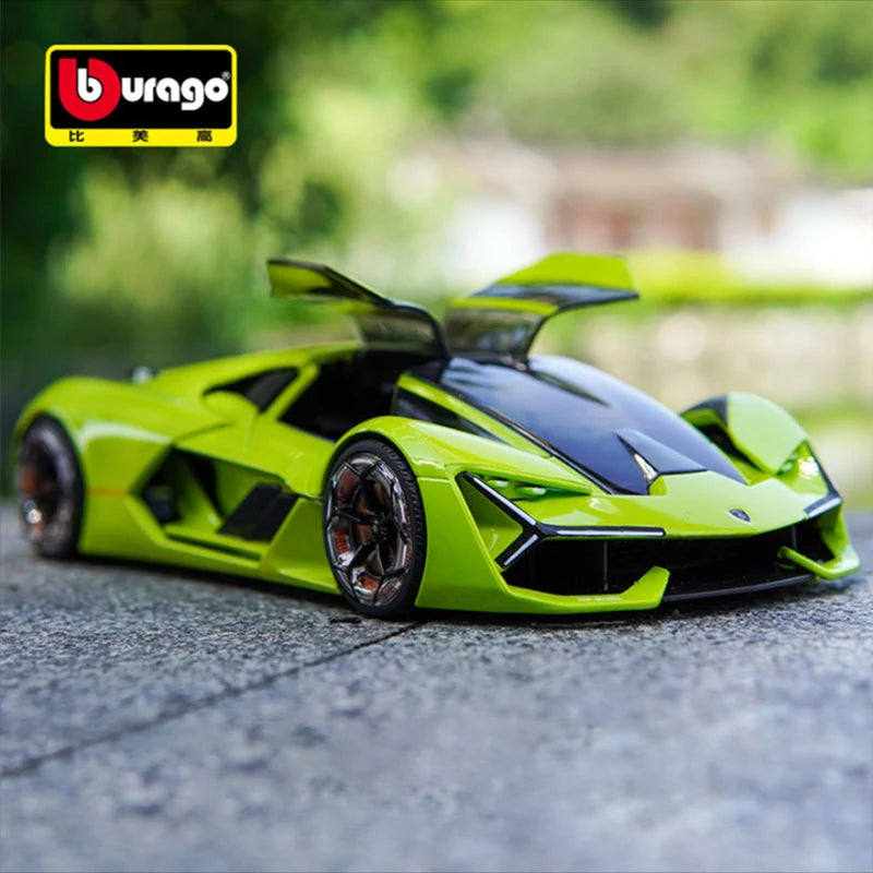 Bburago 1:24 Lamborghini Terzo Millennio Alloy Car Diecasts & Toy Vehicles Car Model Miniature Scale Model Car For Children