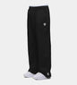 Y2K Fashion Jogger Sweatpants Loose Embroidery Labeled Open Leg Wide Leg Pants Trendy Pocket Couple Straight Pants Men's Hoodie