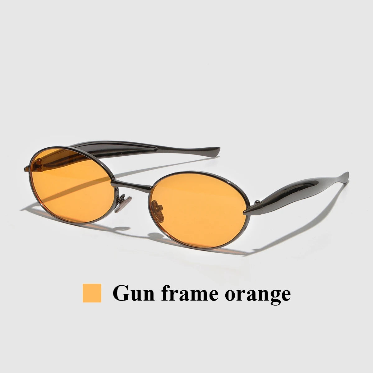 Ruiao 2026 Fashion Oval Sunglasses for Women Luxury Designer Metal Frame UV400 Sun Protection Shades Brand New Arrival Eyewear