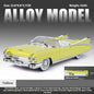 Retro luxury 1:24 convertible sports car alloy model, exquisite desktop ornaments, best collection for car model enthusiasts