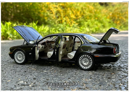 Almost Real AR 1/18 Jaguar XJ6 X350 Car models give gifts to friends Adult toys Birthday gifts to friends Company show metal