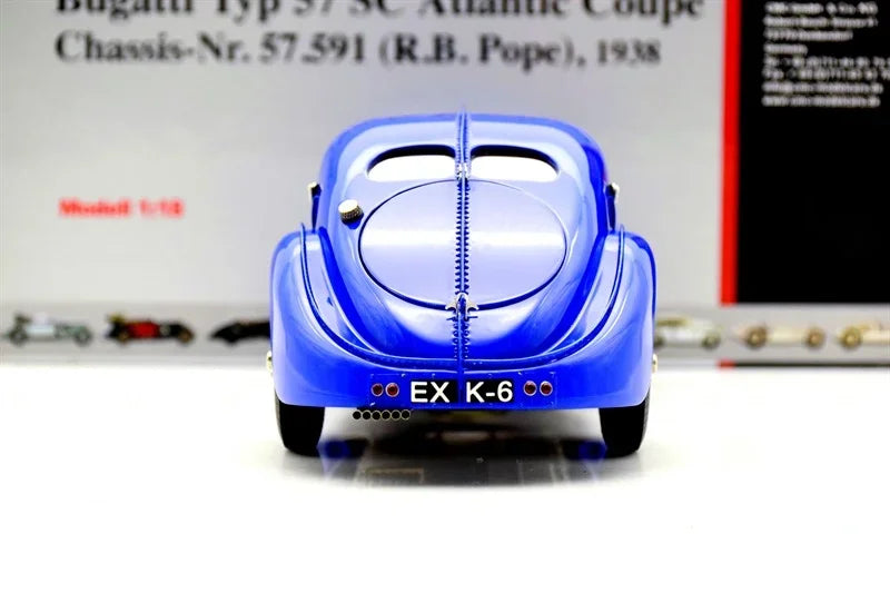 CMC 1:18 57SC Atlantic 1938 Simulation Limited Edition All Open Alloy Metal Static Car Model Toy Gift