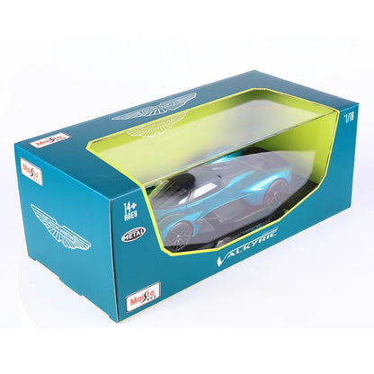 Maisto 1:18 2022 Valkyrie Green/Silver Alloy Model Car