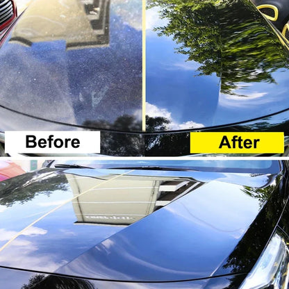 Say goodbye to oil films。Capacity 120ml。Make your car glass transparent with unobstructed visibility