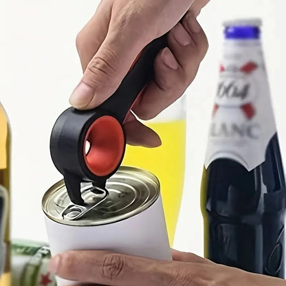 Can Opener Multi Functional Five In One Beverage Bottle Opener Cap Twister Four Position Can Opener Anti Slip Cap Twister