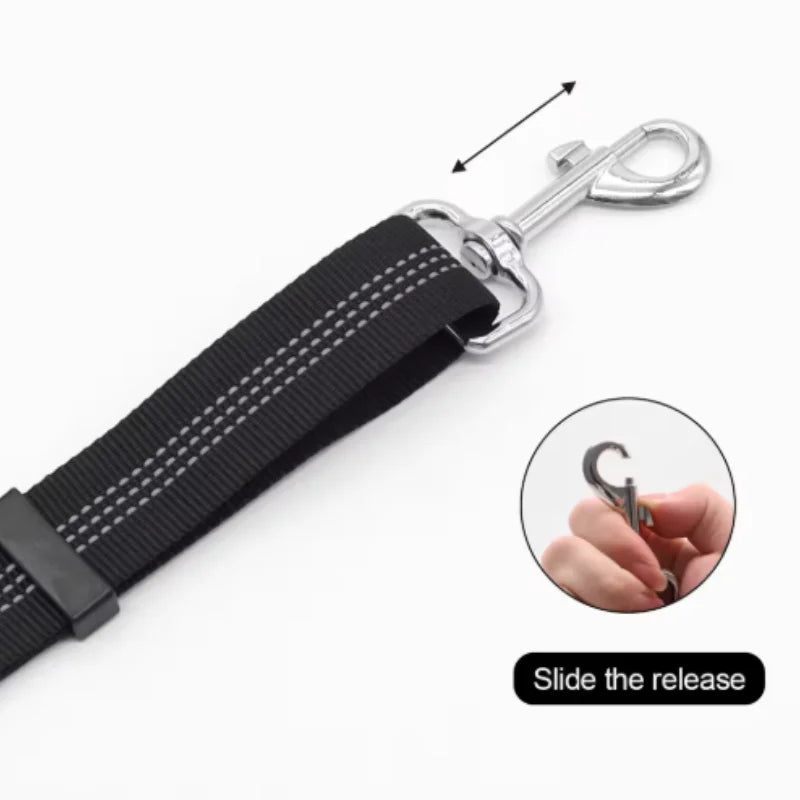 New Solid Two-in-one Dog Harness Leash Pet Car Seat Belt BackSeat Safety Belt Adjustable for Kitten Dogs Collar Pet Accessories