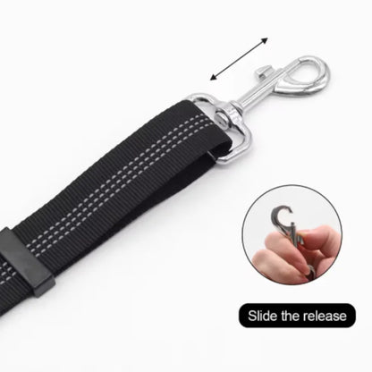 New Solid Two-in-one Dog Harness Leash Pet Car Seat Belt BackSeat Safety Belt Adjustable for Kitten Dogs Collar Pet Accessories