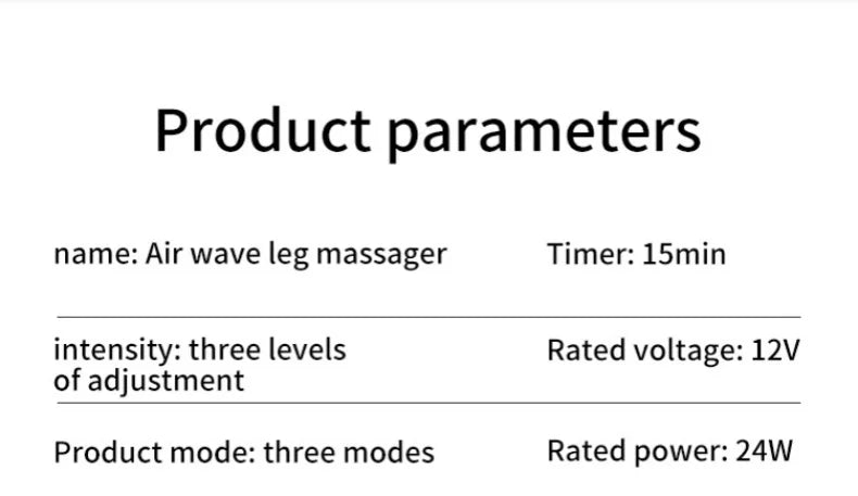 Air Pressure Leg Massager Foot Massage Boots Kneading Squeeze Deep Relaxation Calf With Remote Control