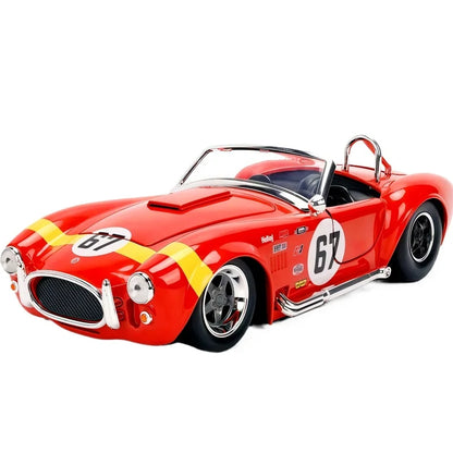 JADA 1/24 Shelby Cobra  Convertible #67 1965 Racing Car Model