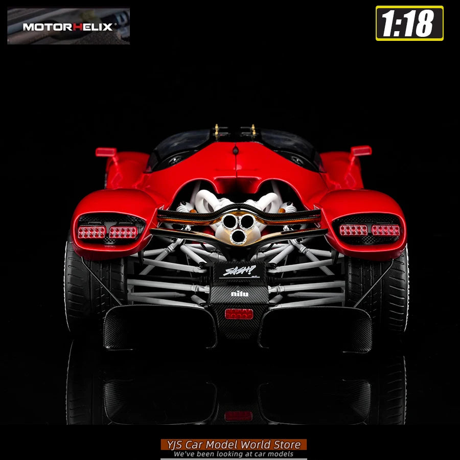 Motorhelix MH  1:18  Nilu  Car model Sports  Static model Birthday present