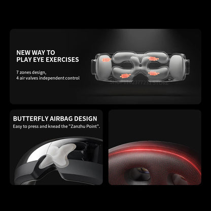 Original NEW MIJIA Smart Eye Massager  Zone Massage Visual Folding Massage Glasses Custom Eye Health For Mi Home APP