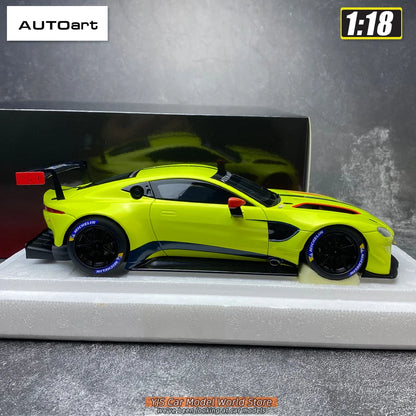 AUTOart 1/18 SCALE Aston Martin Vantage GTE Le Mans Pro 2018 Car model Static collection Furniture for display