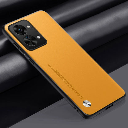 Luxury PU Leather Case For OnePlus Nord 2T Back Cover Matte Silicone Full Protection Phone Case For One Plus Nord 2T 5G Nord2T