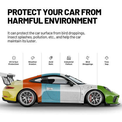 Say goodbye to oil films。Capacity 120ml。Make your car glass transparent with unobstructed visibility