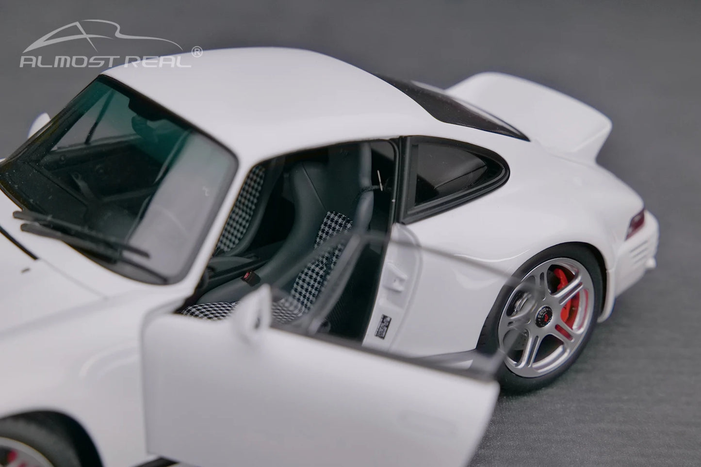 Almost Real  Diecast model 1:18  RUF SCR 2018 Realistic Car Model Collectible Holiday Gifts Static birthday gifts for  friends