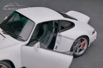 Almost Real  Diecast model 1:18  RUF SCR 2018 Realistic Car Model Collectible Holiday Gifts Static birthday gifts for  friends