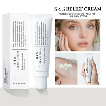 345 Relief Cream Moisturizing Blemishes Nourish The Skin And Provide Soothing Care Resulting In A Well-Rounded Skincare Solution
