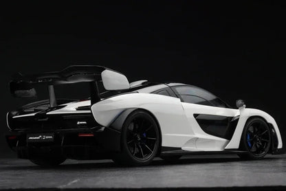 Autoart 1:18 Senna Simulation Limited Edition All Open Alloy Metal Static Car Model Toy Gift