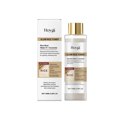 Hoygi Peel Shot Ampule Set Rice Toner Moisturizing Facial Essence Glowing Skin Water-oil Balancing Essence Revitalizing Skin Dullness