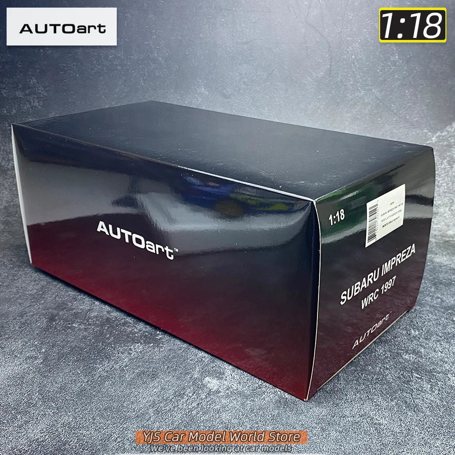 AUTOART Die-cast car model 1/18 Subaru Impreza WRC Rally of Monte Carlo  Static display car models