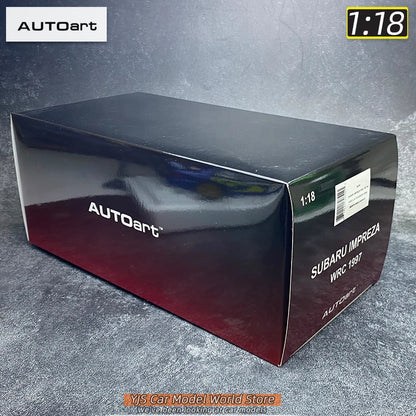 AUTOART Die-cast car model 1/18 Subaru Impreza WRC Rally of Monte Carlo  Static display car models