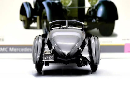 CMC 1:18 SSK The Black Prince 1934 25th Anniversary Simulation Limited Edition All Open Alloy Metal Static Car Model Toy Gift