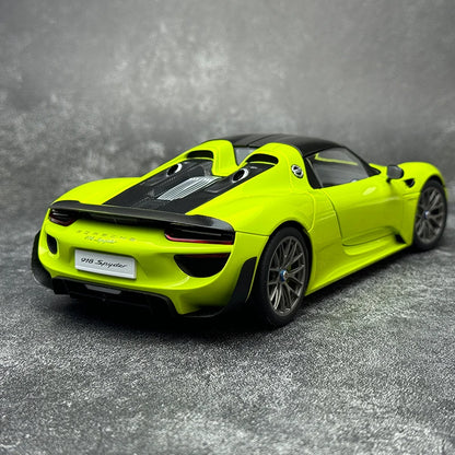 AUTOART  1/18 scale 918 SPYDER Model Car Martini Livery  display holiday gift