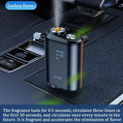 Electric Auto Air Diffuser Aroma Car Air Vent Humidifier Vent Perfume Car Clip Aromatherapy Kit Air Freshener Diffuser