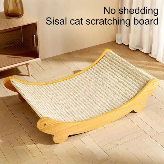 Sisal Cat Scratcher Protable Cat Scratching Board Grinding Claw Toys For Cats Wear-resistant Pet Scratching Post Kitten Recliner