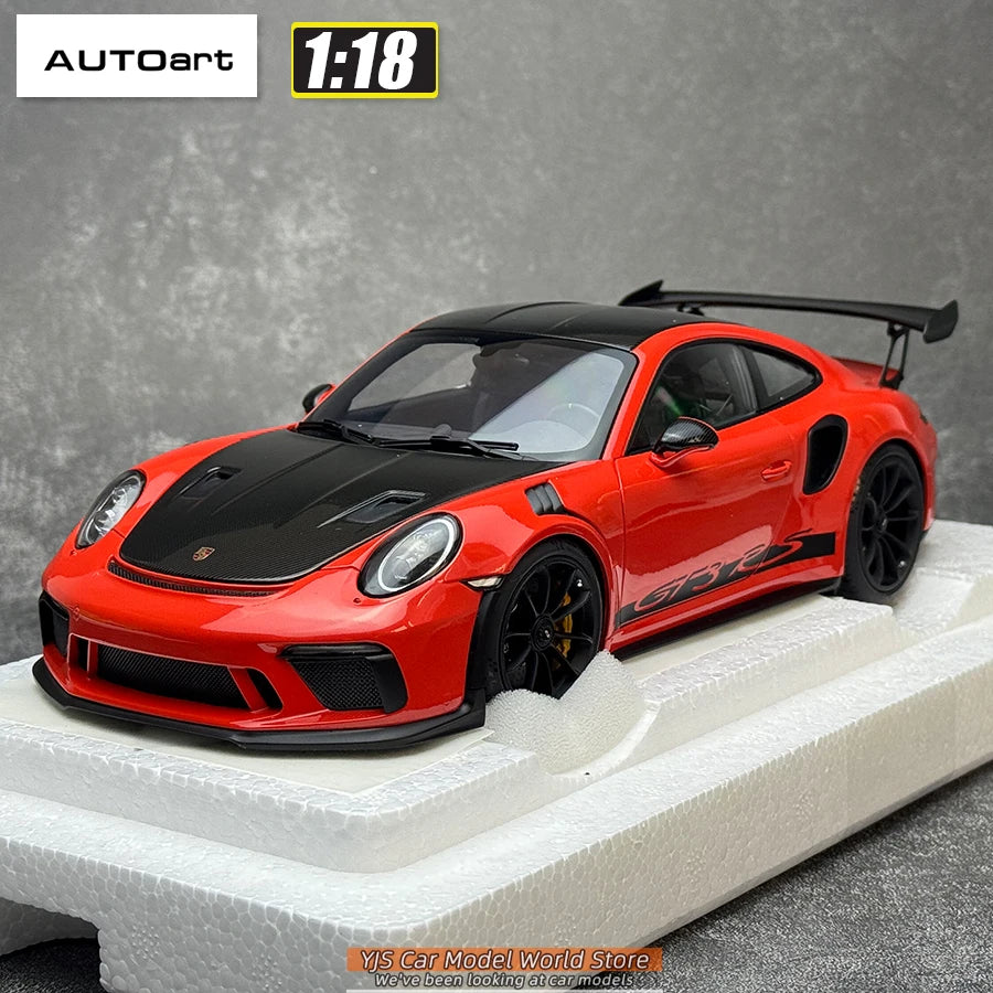 AUTOART 1/18 Porsche 911 (991.2) GT3 RS Weissach Package Car model  Send to a friend  Personal collection Static ornament