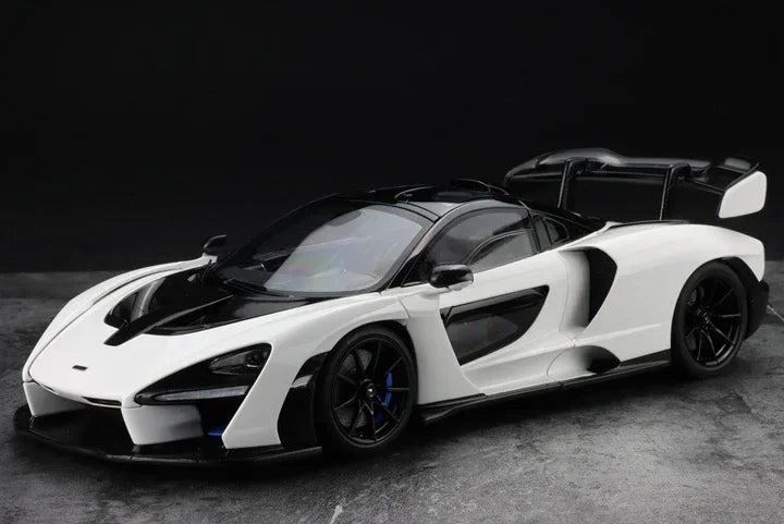 Autoart 1:18 Senna Simulation Limited Edition All Open Alloy Metal Static Car Model Toy Gift