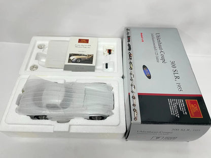 CMC 1:18 300 SLR Uhlenhaut Coupe 1955 Vintage Car Simulation Limited Edition All Open Alloy Metal Static Car Model Toy Gift