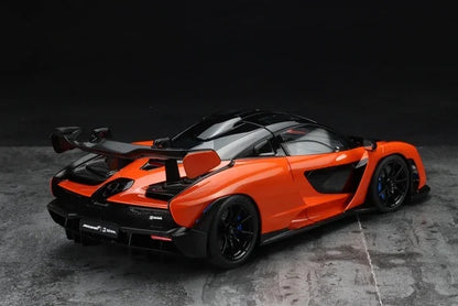 Autoart 1:18 Senna Simulation Limited Edition All Open Alloy Metal Static Car Model Toy Gift