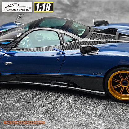 Almost Real diecast model 1:18 Pagani Zonda Tricolore - 2010  car model alloy collection gift to friends and family