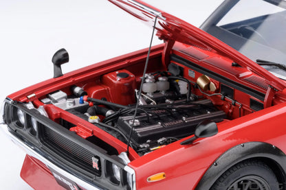 NISSAN SKYLINE 2000 GT-R (KPGC110) TUNED VERSION RS WATANABE WHEEL AUTOart 1/18 Static display model gift collection