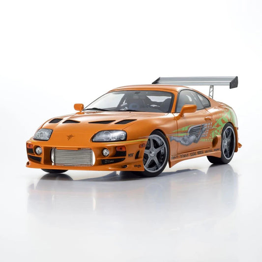 KYOSHO Pe-Sale 1/18 TOYOTA Supra Turbo Convertible, DODGE Charger R/T 1970 F&F Car Models