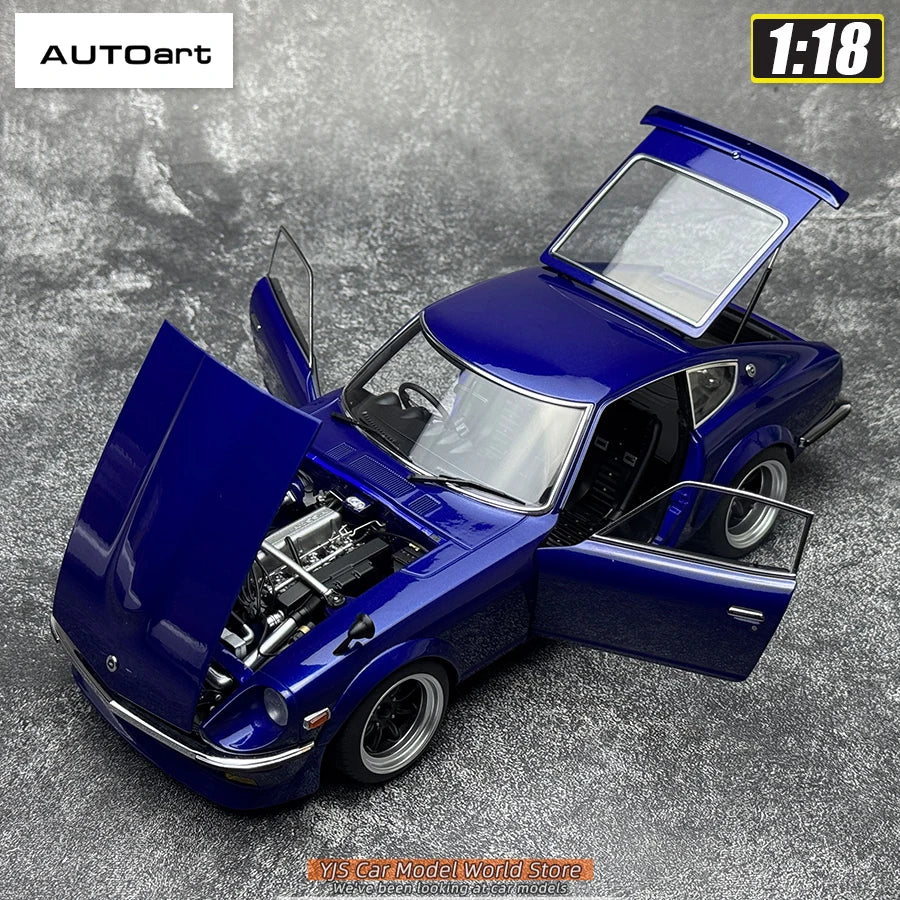Autoart 1/18 Nissan Fairlady Z (S30) Wangan Midnight Car Model Static Display Collection