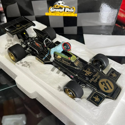 Exoto 1:18 TYPE 72 No.31 Bring a Doll Simulation Limited Edition All Open Alloy Metal Static Car Model Toy Gift