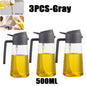 200/300/500ml Oil Spray Bottle BBQ Cooking Olive Oil Sprayer Plastic Baking Oil Spray Empty Bottle Vinegar Bottle Or  Oil brush