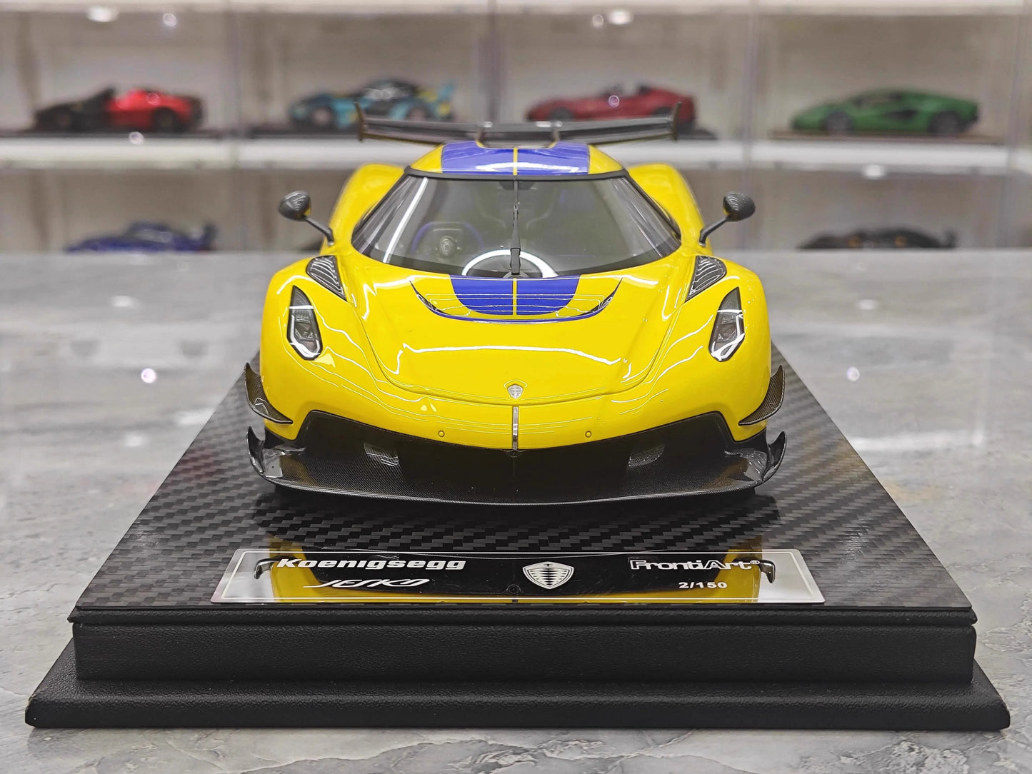 Frontiart Car Model 1/18 Koenigsegg Jesko Car Model Resin Model Limited Edition Cars Model Room Ornament Boy Collection Gift