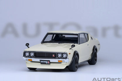 NISSAN SKYLINE 2000 GT-R (KPGC110) TUNED VERSION RS WATANABE WHEEL AUTOart 1/18 Static display model gift collection
