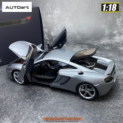 AUTOART Diecast car model 1/18McLaren MP4-12C Static display car models  Collect festival gifts