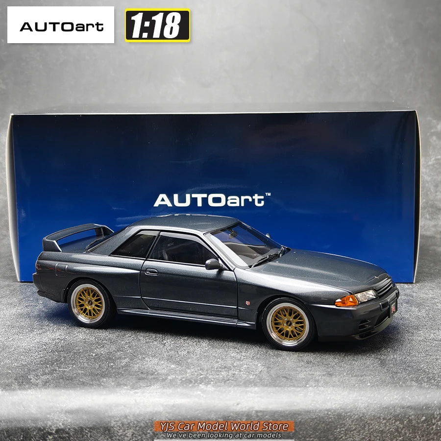 AUTOART 1/18 Nissan R32 V-SPEC II TUNED VERSION  Car model  Send to a friend  Personal collection Static ornamen