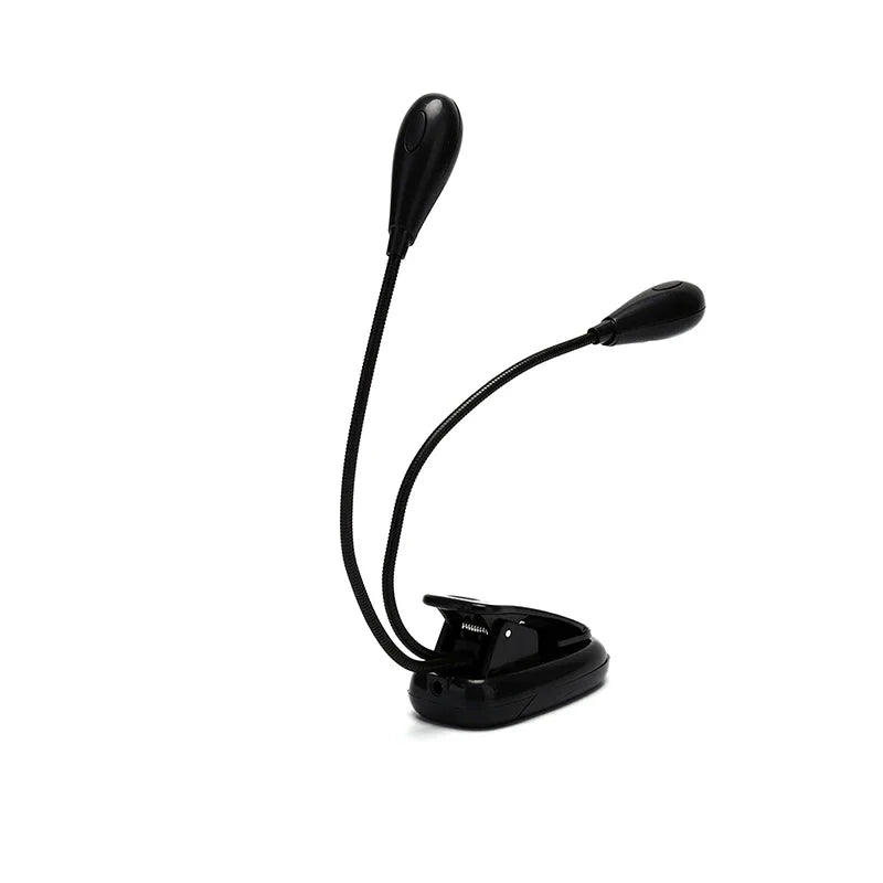 Mini led Book Night Light table lamp eye protection adjustable clip-on desk lamp battery powered flexible study bedroom reading
