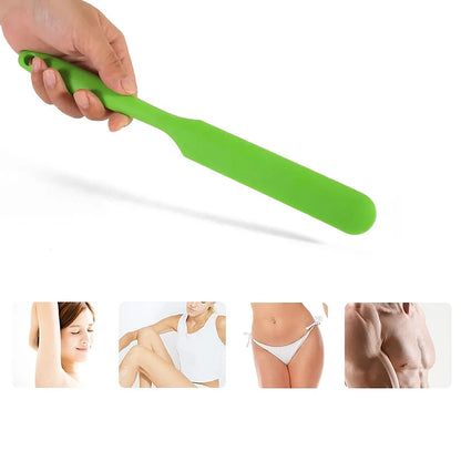 [JYB3] Silicone Cosmetic Waxing Spatulas Non-stick Hair Removal Sticks Body Wax Applicator Scraper Wax Applicator Sticks