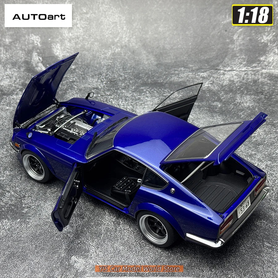 Autoart 1/18 Nissan Fairlady Z (S30) Wangan Midnight Car Model Static Display Collection