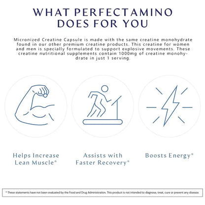 Micronized Creatine - Suitable for Muscle, Strength, Energy, and Recovery, Improve Athletic Performance