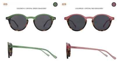 ZENOTTIC (S Size) Retro Circular Polarized Sunglasses 2026 Men Women Vintage Small Round Sun Glasses UV400 Goggles Shades